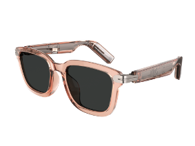 G01-Tea Brown Glasses: High Strength PC (Material) Frame: High Strength PC (Oil Injection) Lens: TAC grey (SPF UV400)
