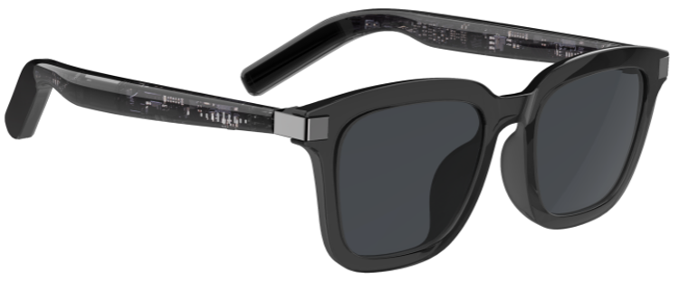 G06-L Lunette de Soleil Grey semi transparent