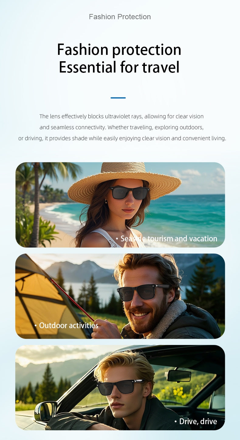 Lunette de soleil audio classique bluetooth