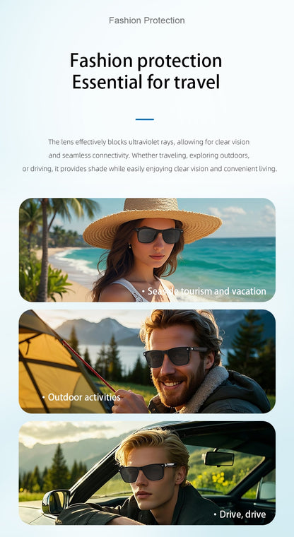 Lunette de soleil audio classique bluetooth